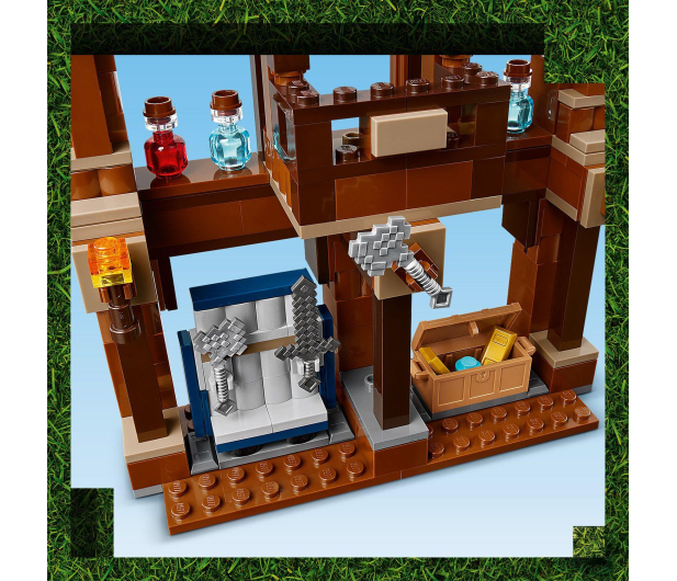 LEGO Minecraft 21272 Ring w Leśnym dworze - 1308184 - zdjęcie 3